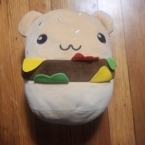 Cute Burger Plush Stuffed Animal